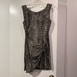 Vintage All That Jazz faux wrap dress - size 7/8